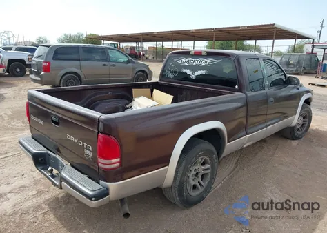2004 Dodge Dakota Slt from USA, damaged, VIN 1D7GL42K94S563690